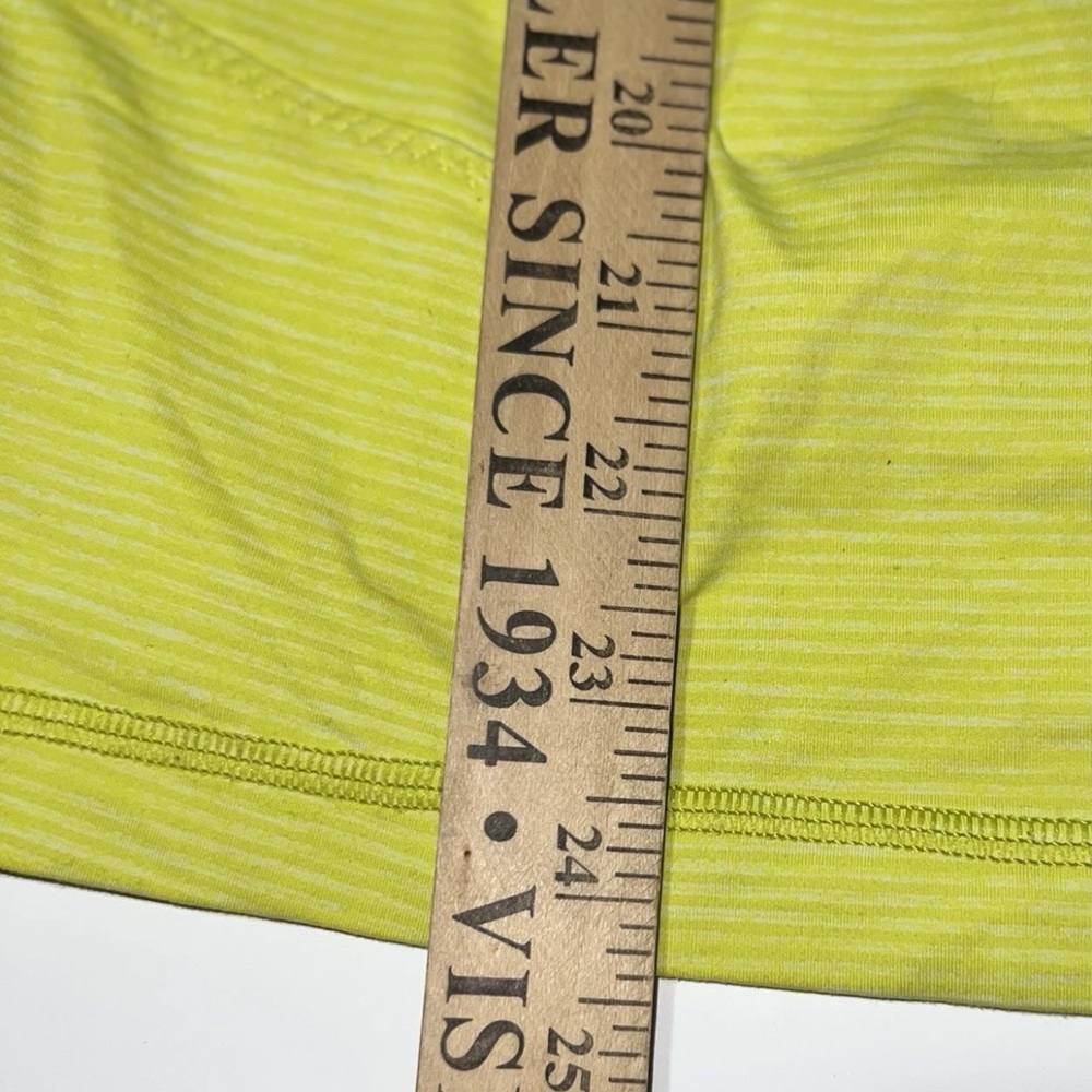 Lululemon Women’s Yellow Workout Tank With Cutouts Size 4 - Picture 5 of 5